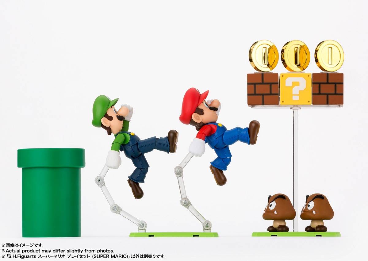 S.H. Figuarts Super Mario Brothers Playset
