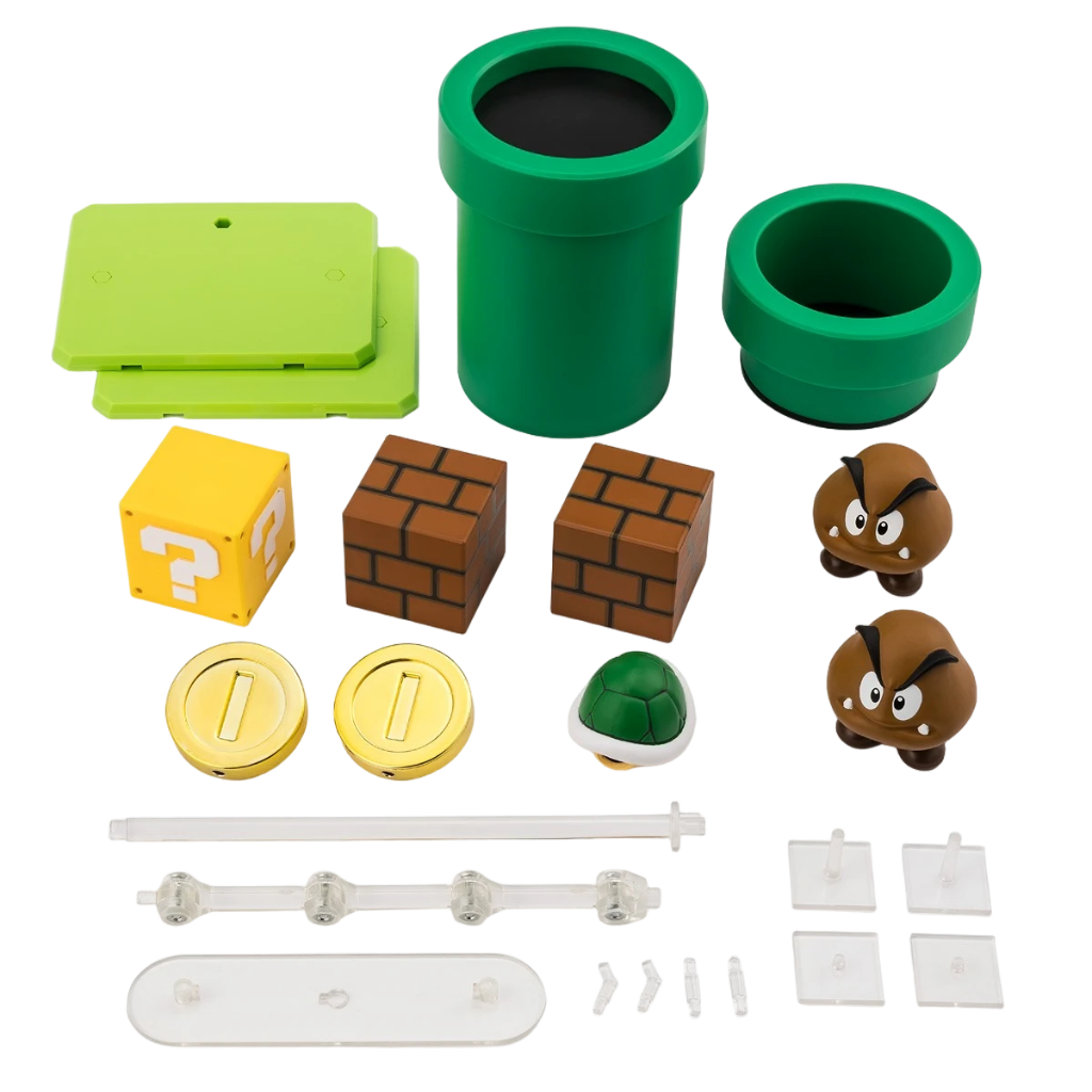 S.H. Figuarts Super Mario Brothers Playset