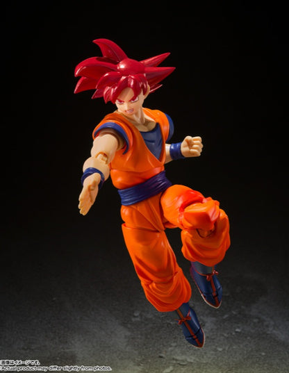 S.H. Figuarts Super Saiyan God Son Goku