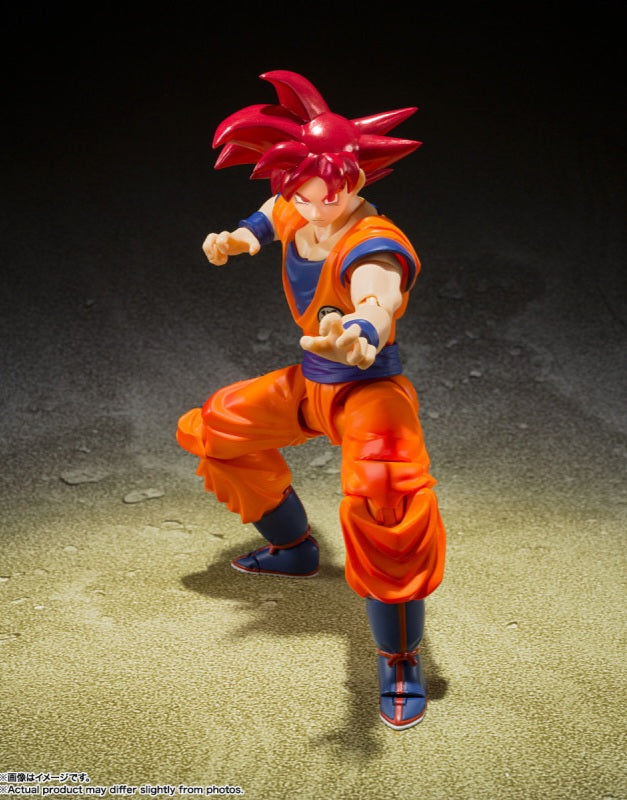 S.H. Figuarts Super Saiyan God Son Goku