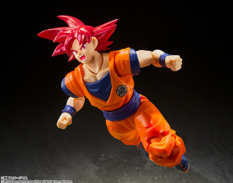 S.H. Figuarts Super Saiyan God Son Goku