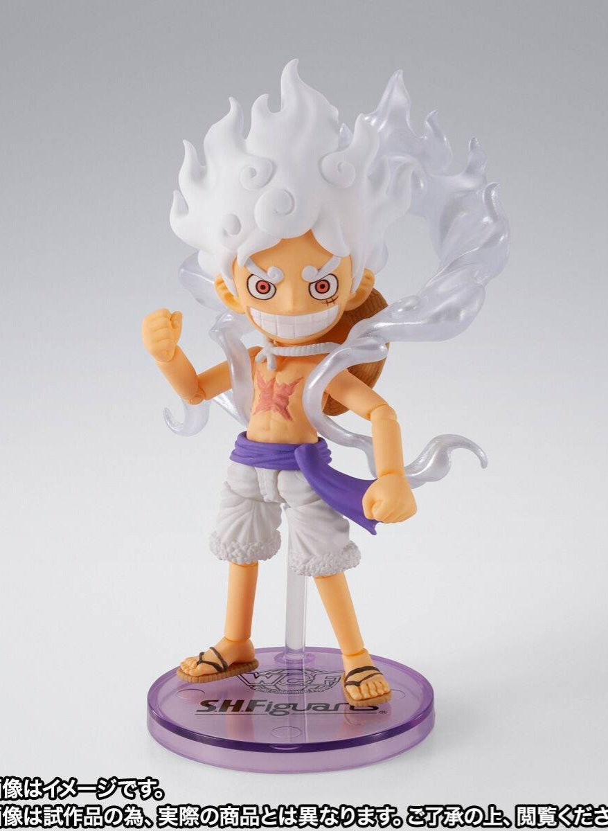 S.H. Figuarts x World Collectible Figures Monkey D. Luffy Gear 5