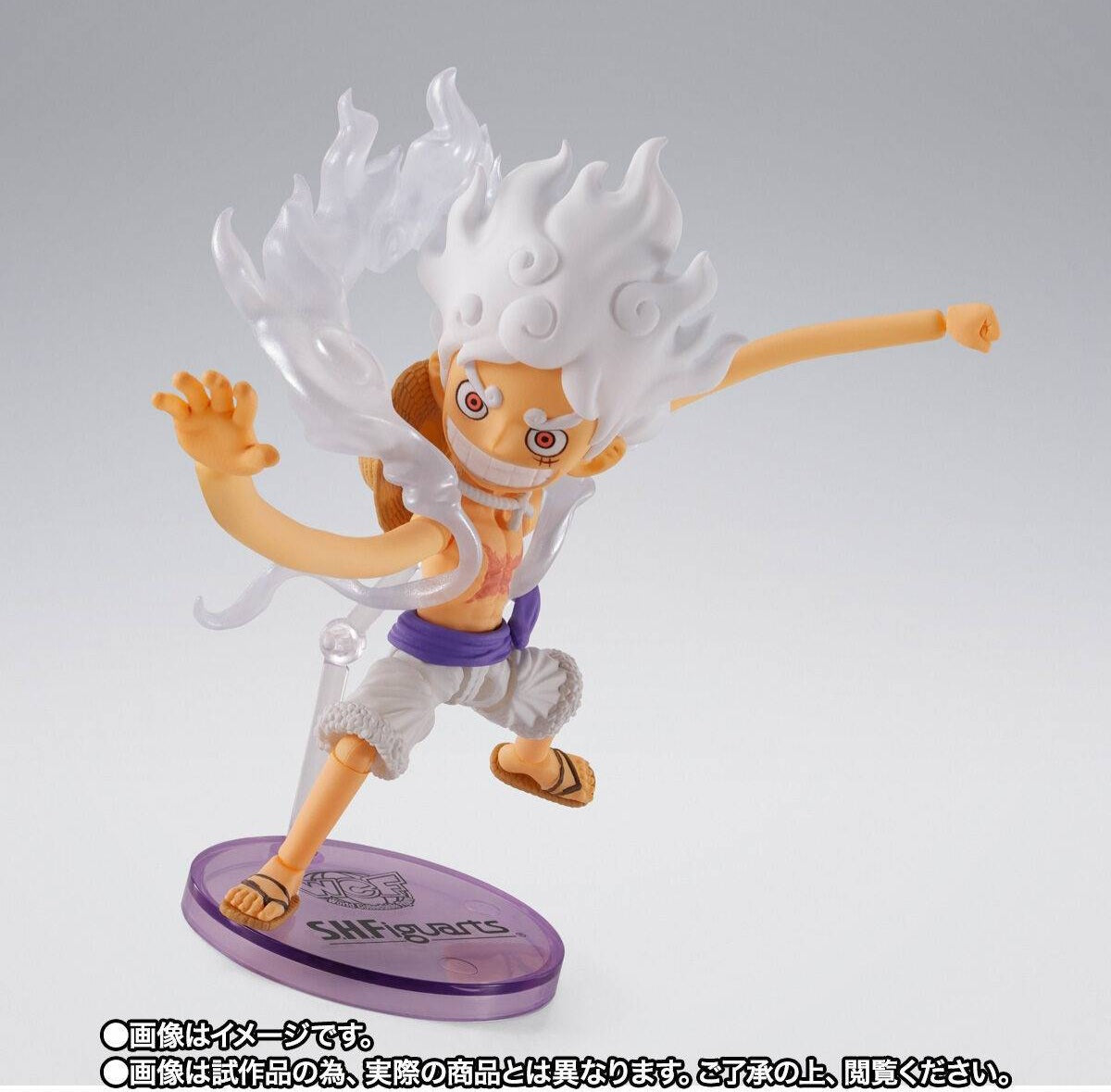 S.H. Figuarts x World Collectible Figures Monkey D. Luffy Gear 5