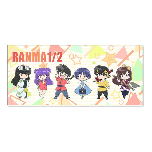 Toalla Deportiva Ranma 1/2 - Personajes Chibi